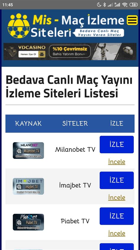 İlbet TV 7/24 Canlı Maç İzleme Keyfi Ücretsiz Maç İzleme ...
